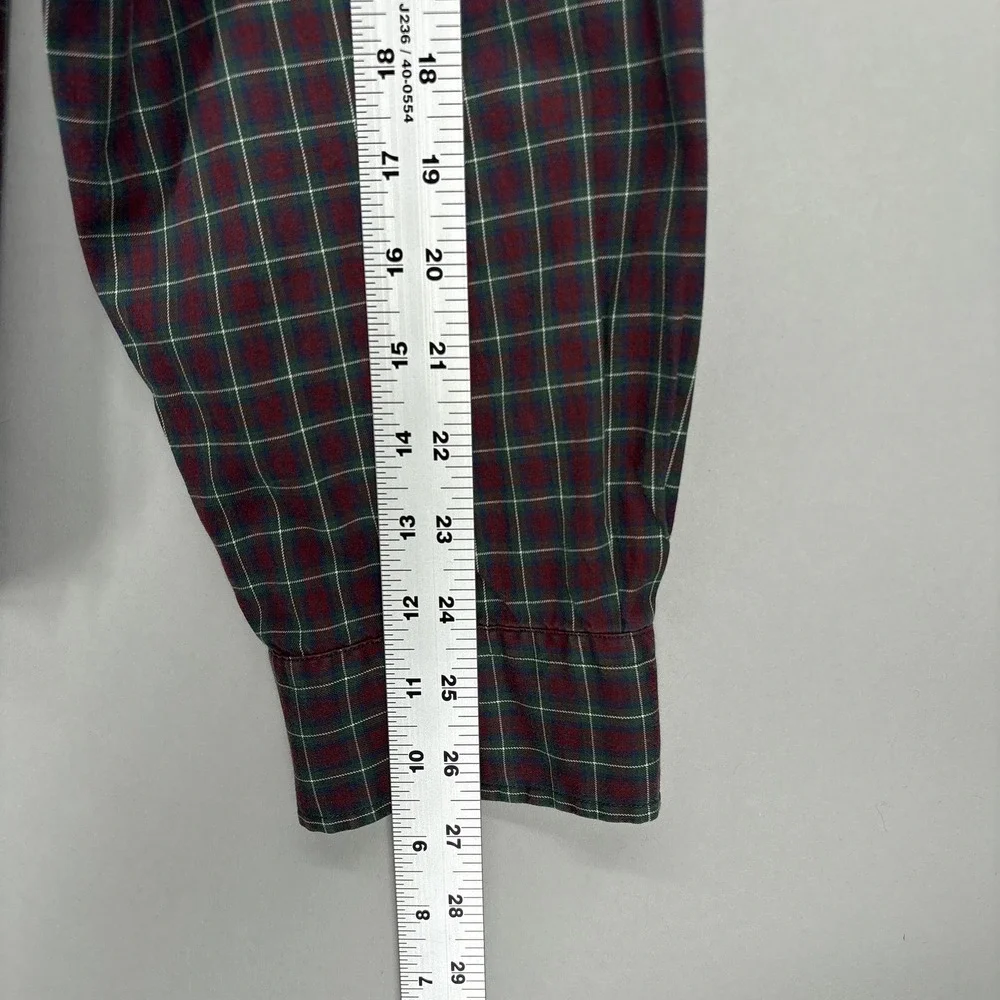 Polo Ralph Lauren Shirt Mens 2XL Multicolor Plaid Button Up Long Sleeve Vintage